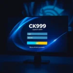 Secure and user-friendly ck999 login screen interface with gaming backdrop and clear call-to-action button for fast access.