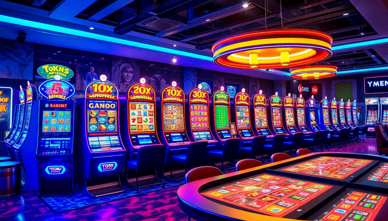 Engaging visual of 789win com online casino featuring slot machines and live betting tables, inviting players to join the trusted platform.