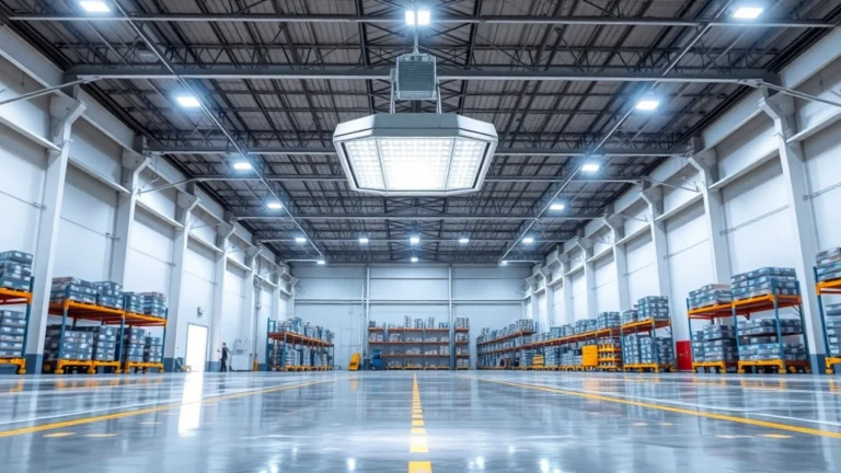 Effiziente LED-Beleuchtung für Industriehallen: Zukunftssichere Lösungen von PerfektLicht