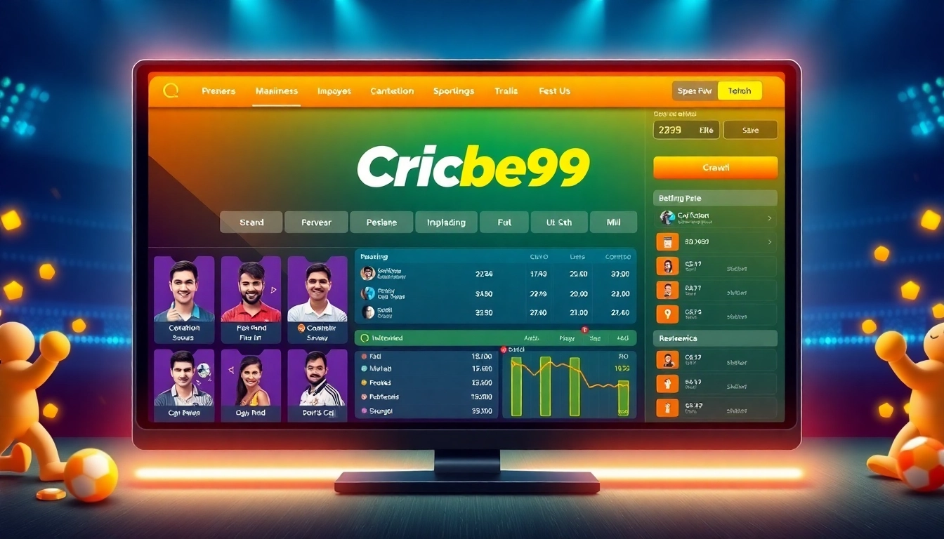 Engaging visual of Cricbet99 club loyalty program with sports icons and user engagement features